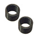 Cycplus draadbusje cyclus voor derailleuroog m10 m12 (2 stuks) - zwart