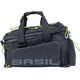 Basil Miles XL Pro bagagedragertas - waterdicht - sportief - zwart lime - 9-36L - MIK RT adapterplaten