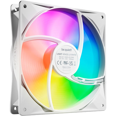 Be quiet! light lx 140mm pwm triple pack white