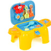 Beach toys compact zand- en watertafel met accessoires 16-delig