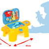 Beach toys compact zand- en watertafel met accessoires 16-delig