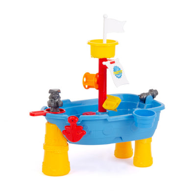 Beach toys compact zand- en watertafel met accessoires 21-delig
