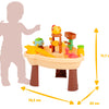 Beach toys zand- en watertafel met accessoires 29-delig