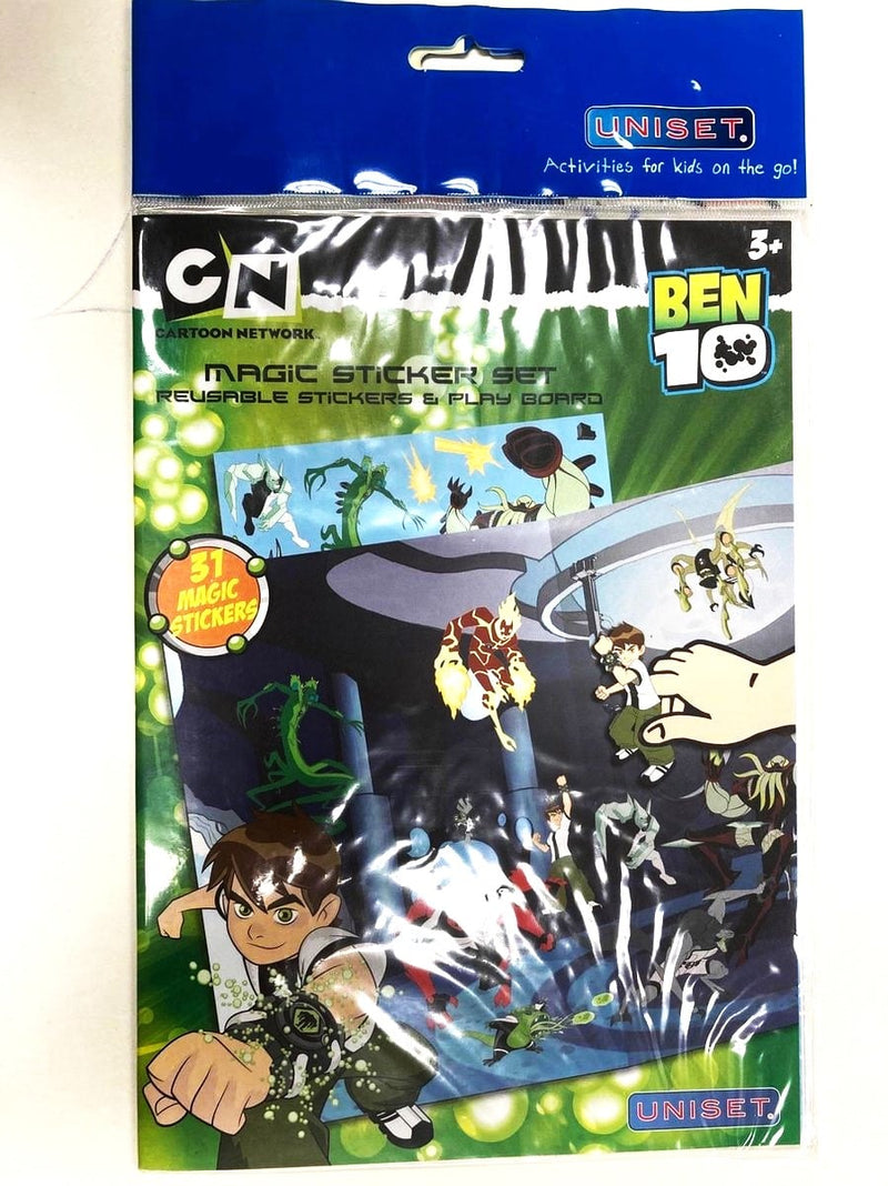 Van der doelen ben 10 raamstickers met panorama