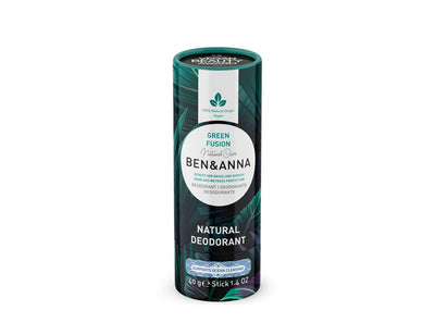 Ben anna deodorant in papiertube - green fusion - 40 gram