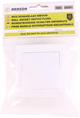 Enzo benson inbouw schakelaar wissel wit - 4650014 - afbeelding 2