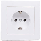 Enzo benson inbouw stopcontact ra wit - 4650010 - afbeelding 1