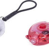 Enzo benson led fietslampset met elastiek mini 2 delig rood wit - 5700335