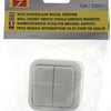 Enzo benson opbouw schakelaar serie wit - 4650087