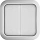 Enzo benson opbouw schakelaar serie wit - 4650087