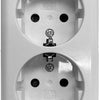 Enzo benson opbouw stopcontact ra dubbel wit - 4650082