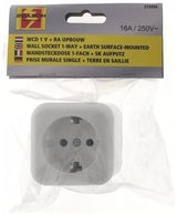 Enzo benson opbouw stopcontact ra wit - 4650080 - afbeelding 2