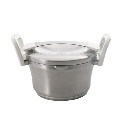 Berghoff auriga kookpot met deksel wit ø16cm