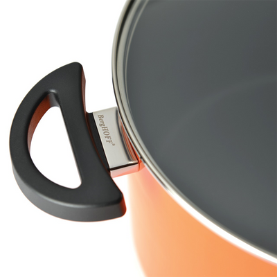 Berghoff eclipse kookpot met deksel oranje ø16cm