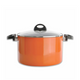 Berghoff eclipse kookpot met deksel oranje ø24cm