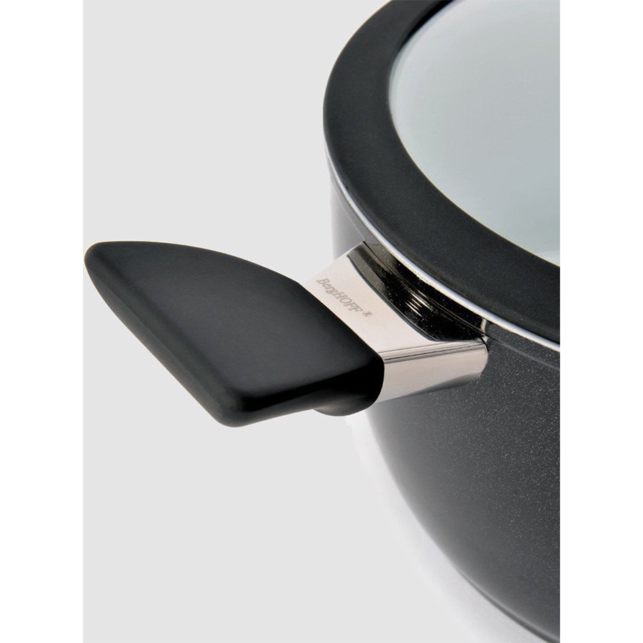 Berghoff eclipse kookpot met deksel zwart keramisch ø20cm