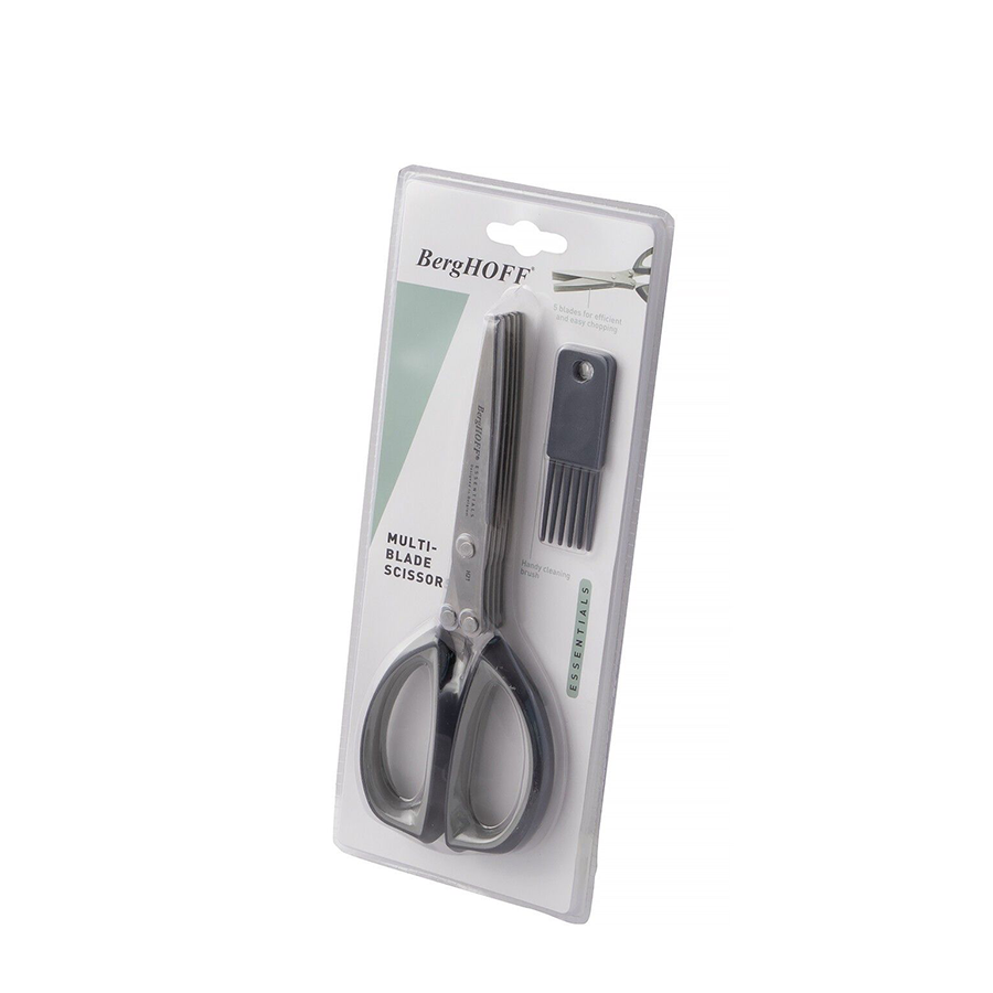 Berghoff essentials schaar met meerdere messen en borstel