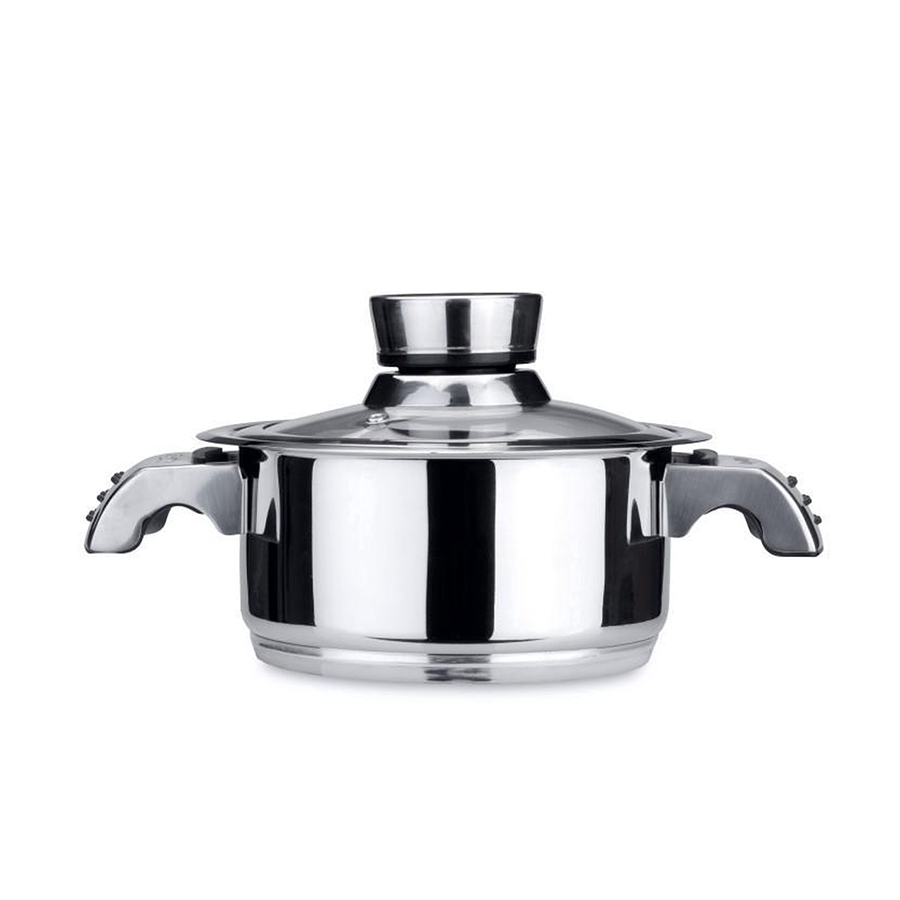 Berghoff invico vitrum kookpot met deksel ø16cm