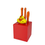Berghoff messenblok sheriff duck 4-delig - afbeelding 1