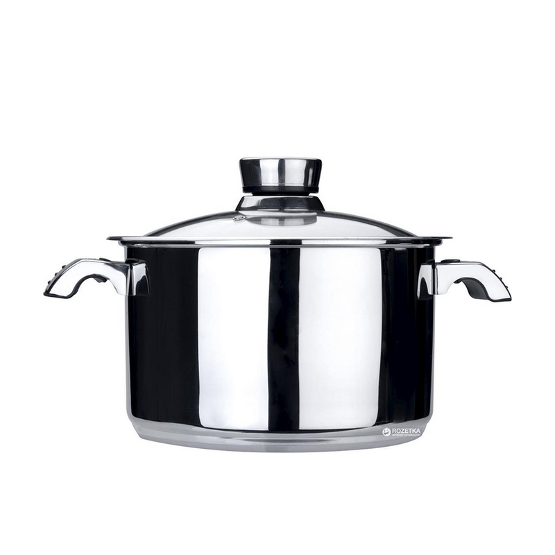Berghoff orion kookpot met glazen deksel ø24cm 6,8l