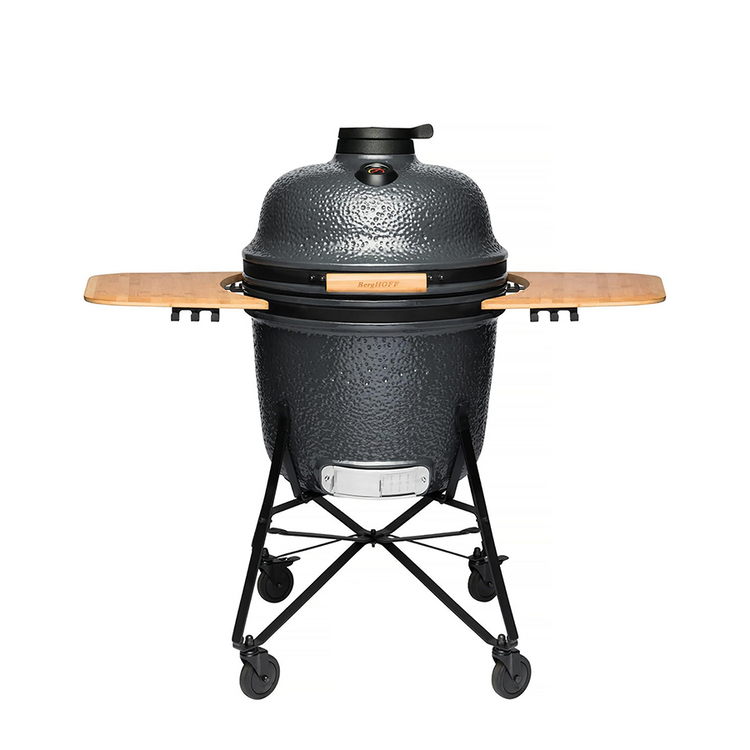 Berghoff ron keramische bbq large steengrijs 58cm 8-delig