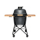 Berghoff ron keramische bbq large steengrijs 58cm 8-delig