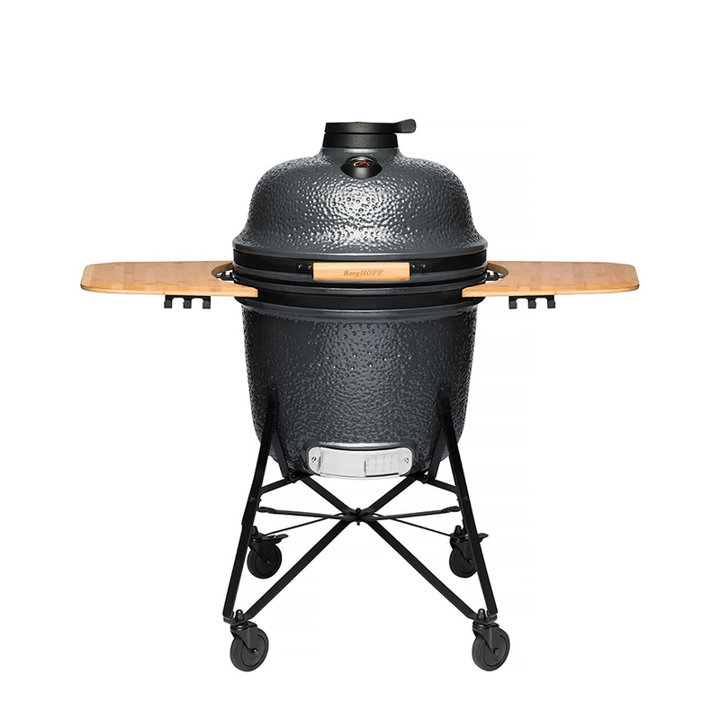Berghoff ron keramische bbq large steengrijs 58cm 8-delig