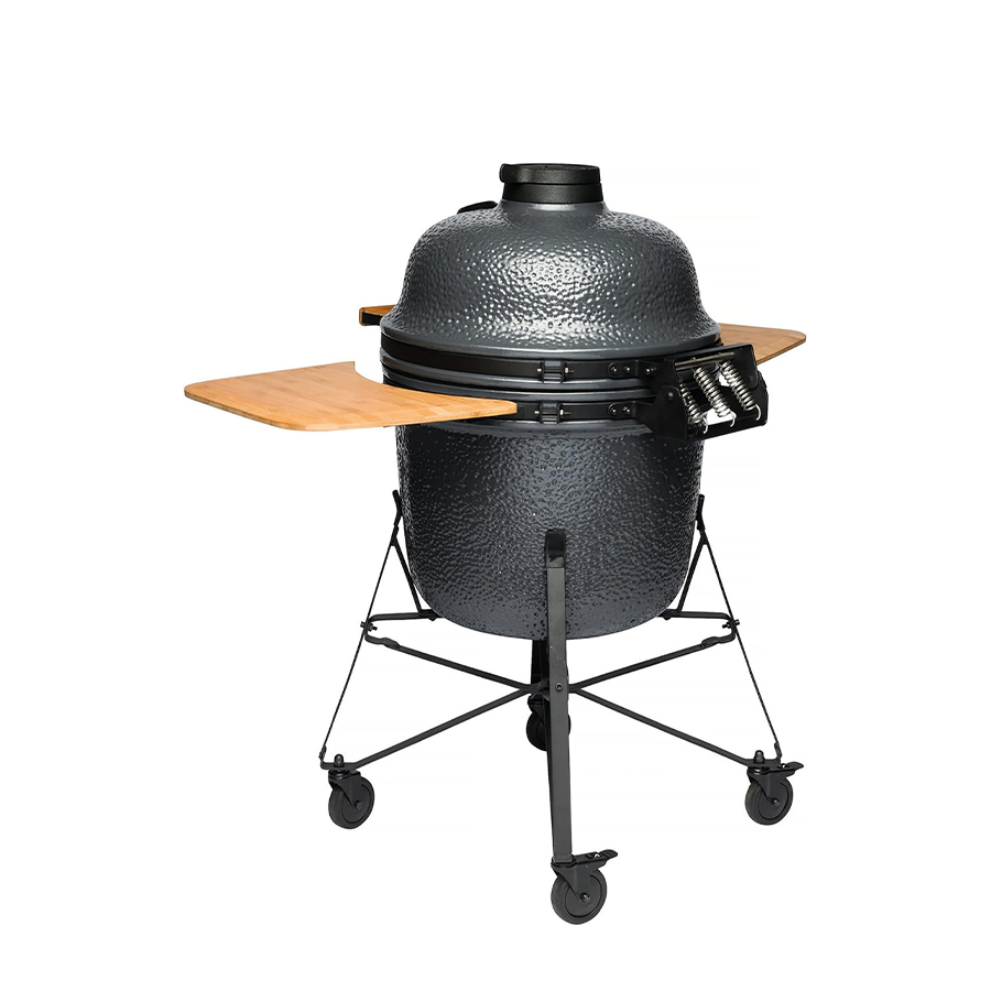 Berghoff ron keramische bbq large steengrijs 58cm 8-delig