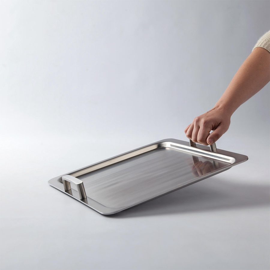 Berghoff ron teppanyaki plaat 5-ply 35x32cm