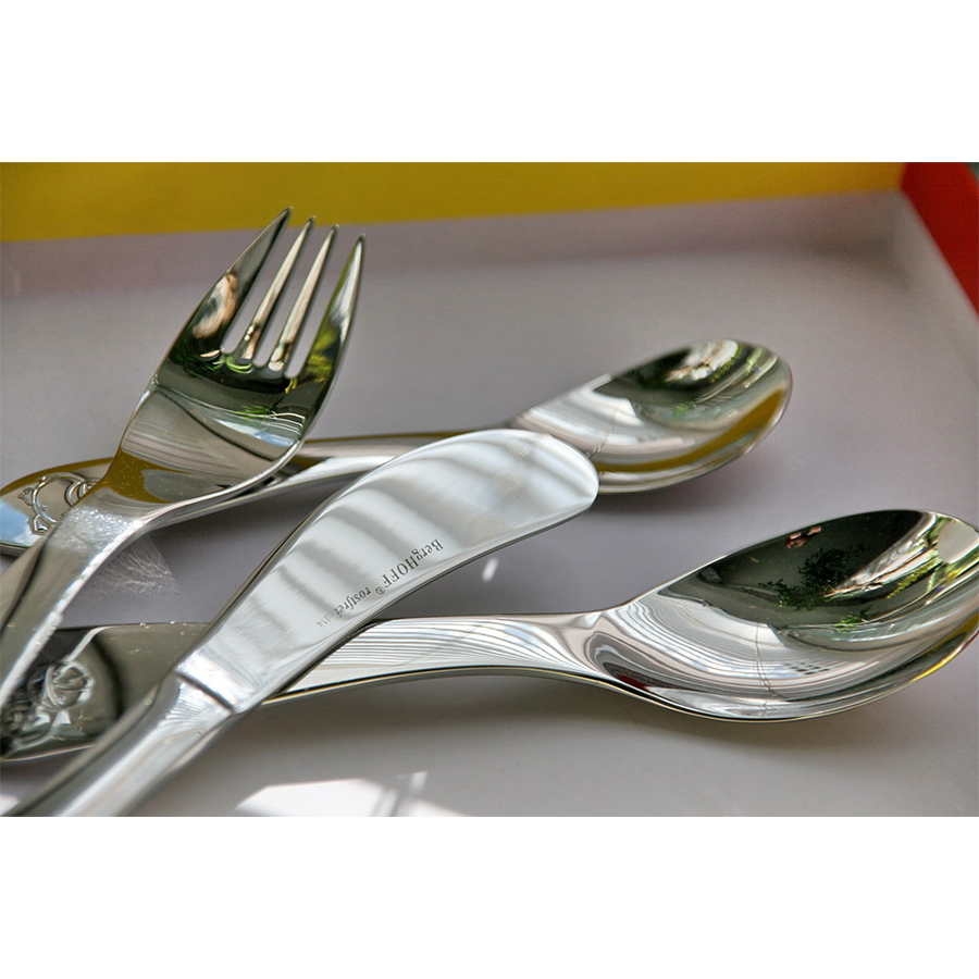 Berghoff sheriff duck bestekset baby 4-delig
