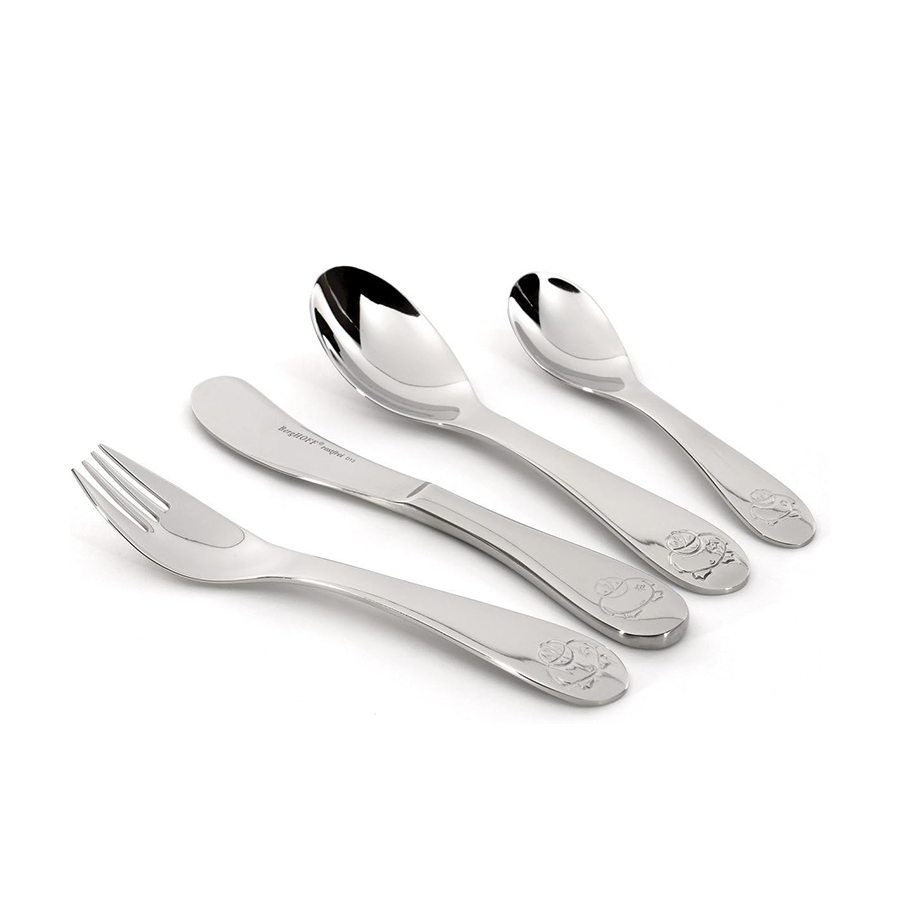 Berghoff sheriff duck bestekset baby 4-delig