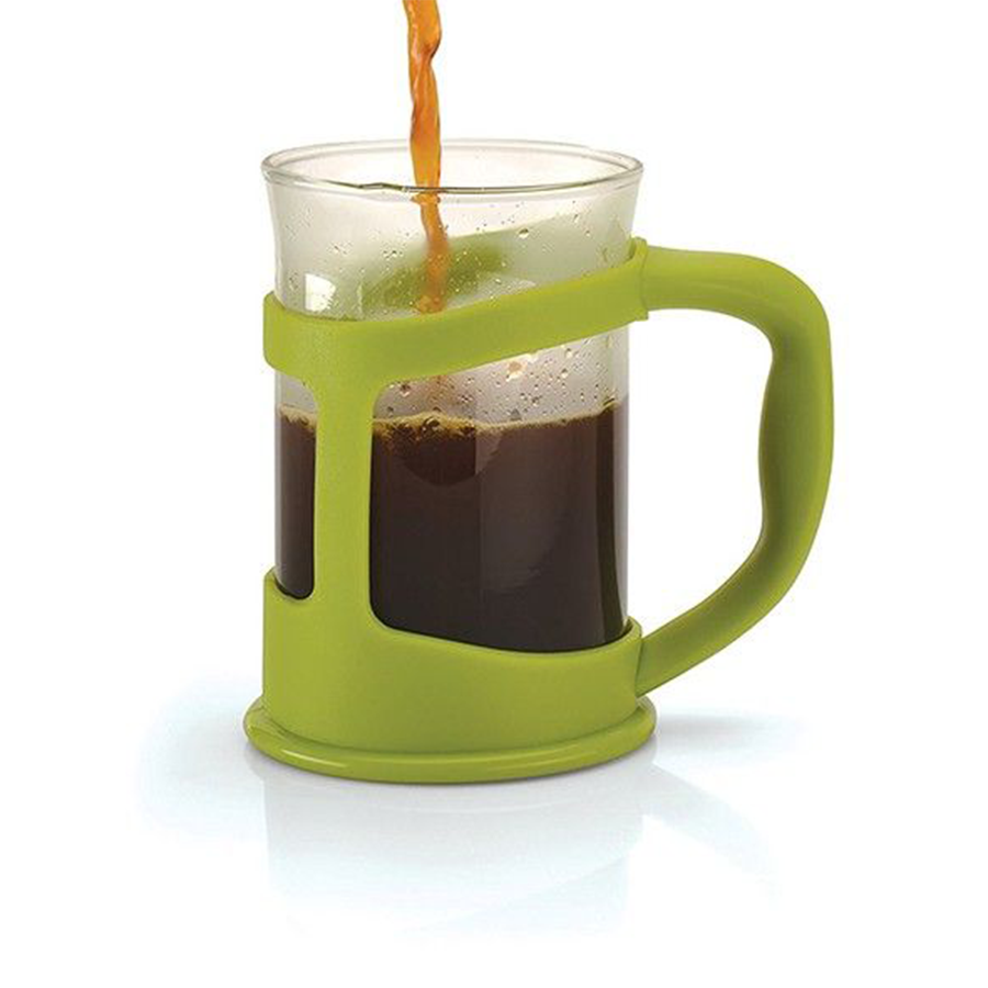 Berghoff studio koffie- theekopje groen 300ml 2 stuks