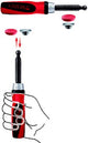 Bessey 2-componenten handgreep (tg, overstek 140-175 mm tgk =gz30 =gm30z) - 3101187