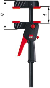 Bessey duoklamp duo 450 85 - duo458 - afbeelding 2