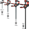 Bessey eénhands lijmtang 150 80 - ezl158