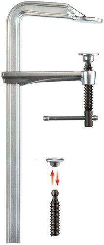 Bessey geheel stalen lijmtang gz-k 160 80 - gz16k