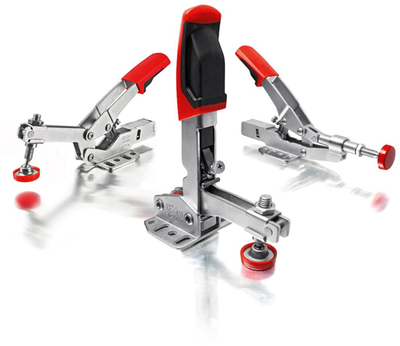 Bessey horizontale spanner met open arm en horizontale basisplaat stc-hh 60 - stchh70