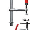 Bessey spanelement lastafels tw28 300 140 | 2-componenten-greep - tw2830142k