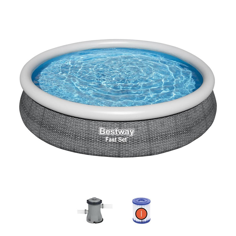 Bestway zwembadset rond 366x76 cm