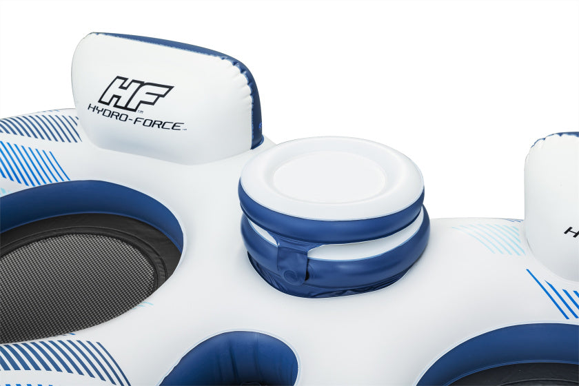 Bestway Hydro force rapid rider tube X2 blauw wit zwart