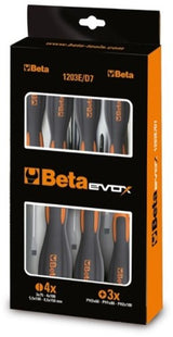 Schroevendraaierset Beta Tools Evox 1203E D8P - 8 delig - afbeelding 1