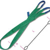 Beta 8153 2-t2-hijsbanden, groen - 081530020