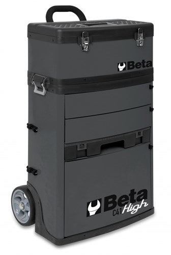 Beta c41h trolley, twee-delig grijs - 041000010