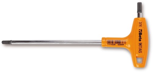 Beta haakse zeskant stiftsleutel tools 96t - 3 mm
