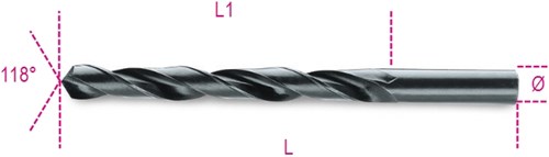 Beta metaal spiraalboor hss 1.5 mm