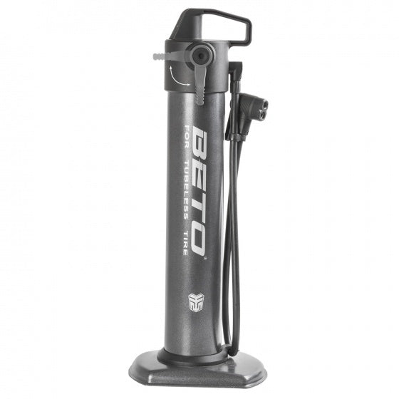 fietspomp universeel (av,dv,fv) 13 Bar staal grijs