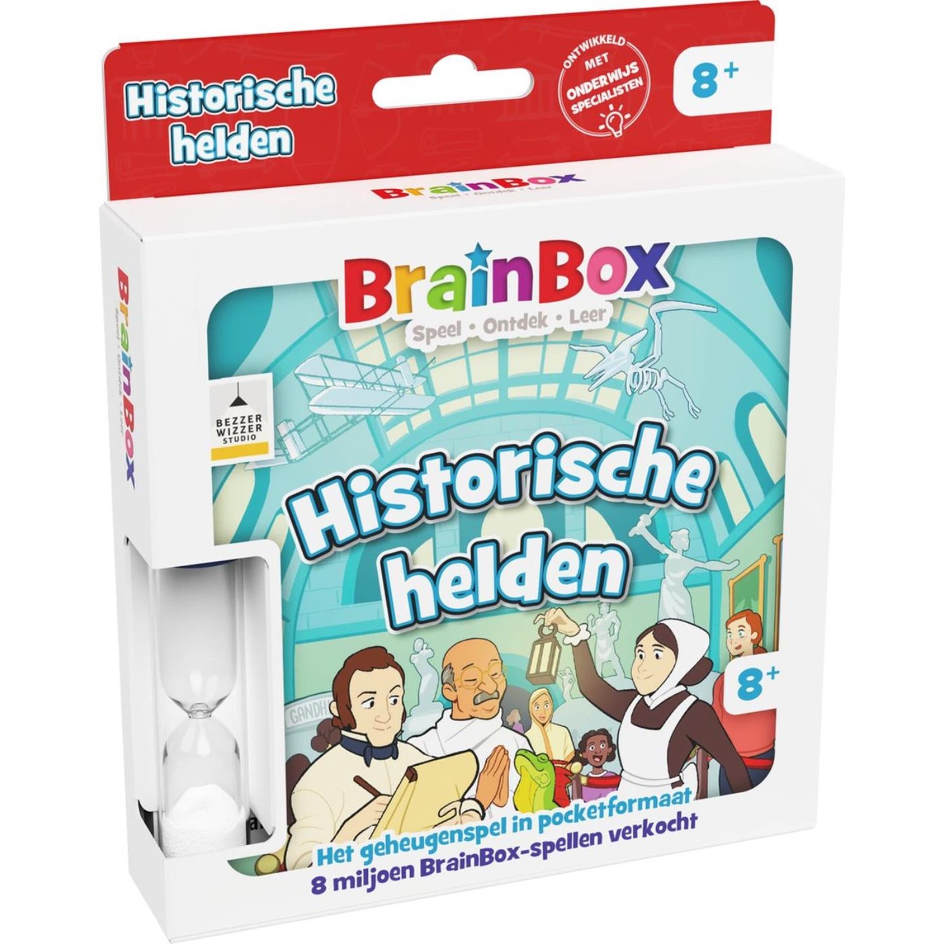 Brainbox pocket historische helden - weetjesspel