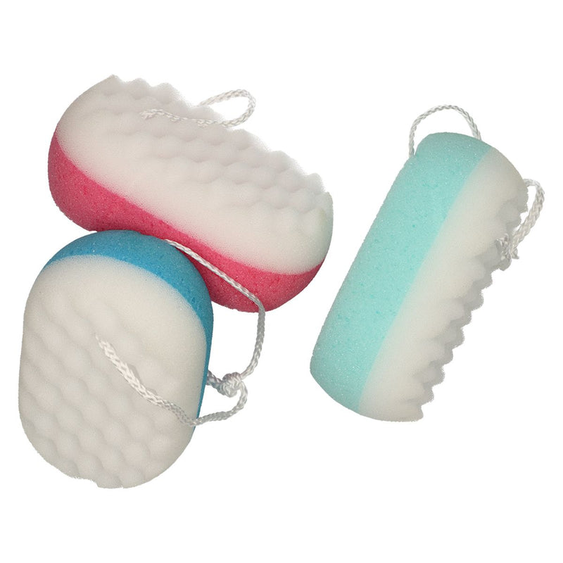 Bath fun spons massage assorti