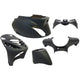 Edge plaatset 5-delig voor piaggio zip-sp vanaf bouwjaar 2000 - mat zwart