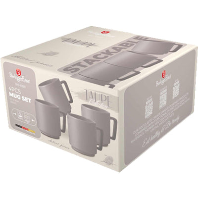 Berlingerhaus mokset 4-delig taupe